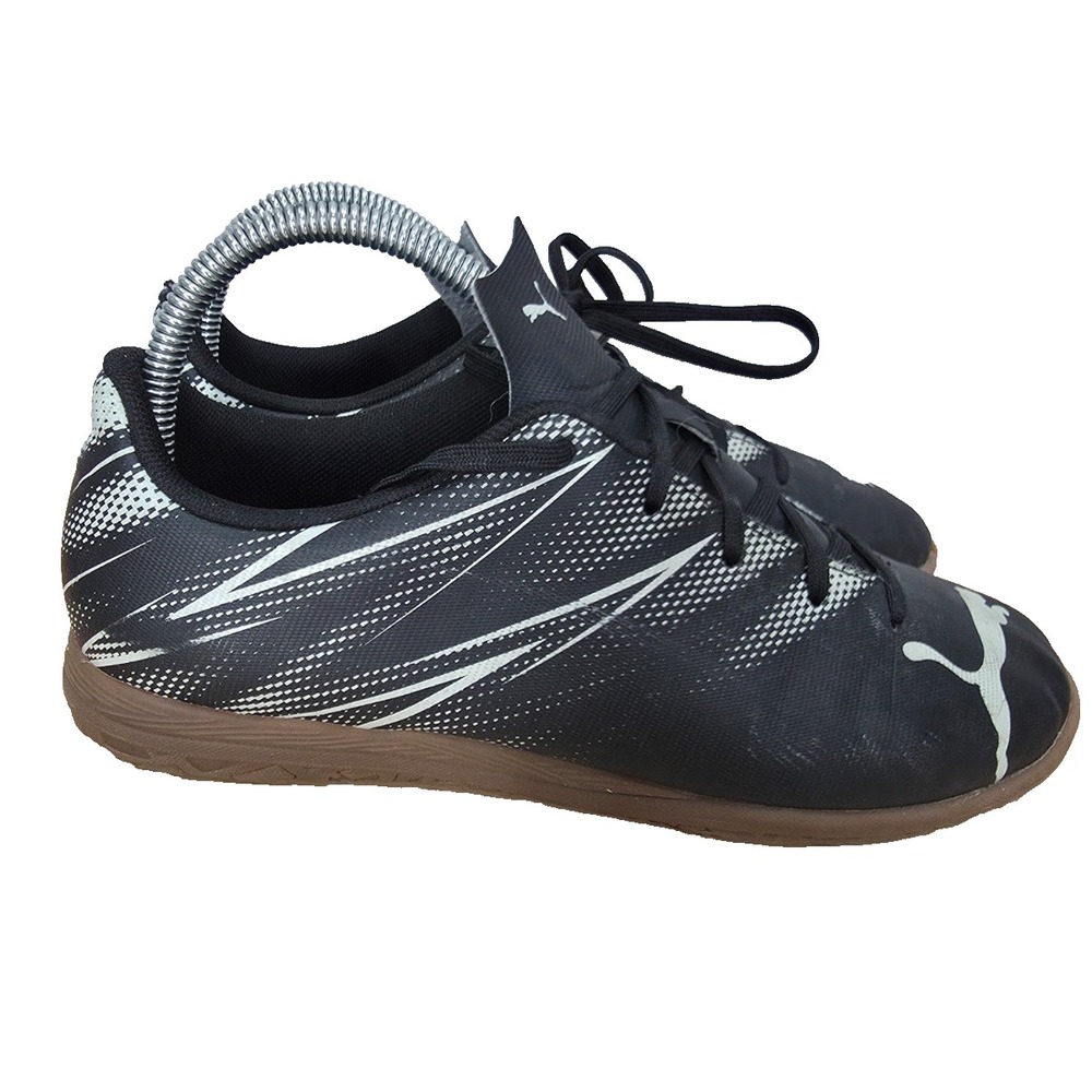 Puma Attacanto II IT Indoor Soccer Shoes Cleats Mens 6 Black Sneakers 107482-01